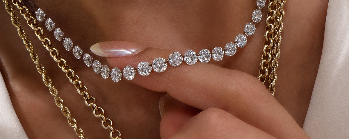 DRILLED / FLOATING DIAMONDS