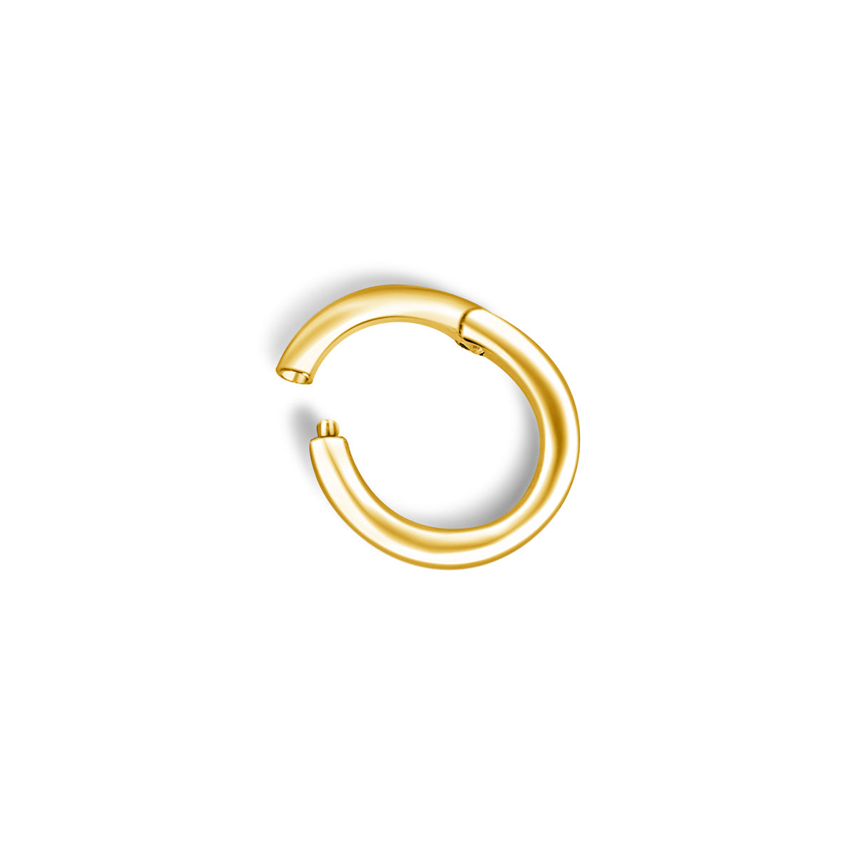 14KT Gold Round Openable Clasp