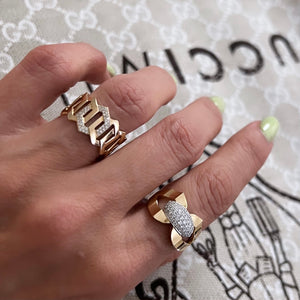 14KT Gold Diamond Emilia Ring