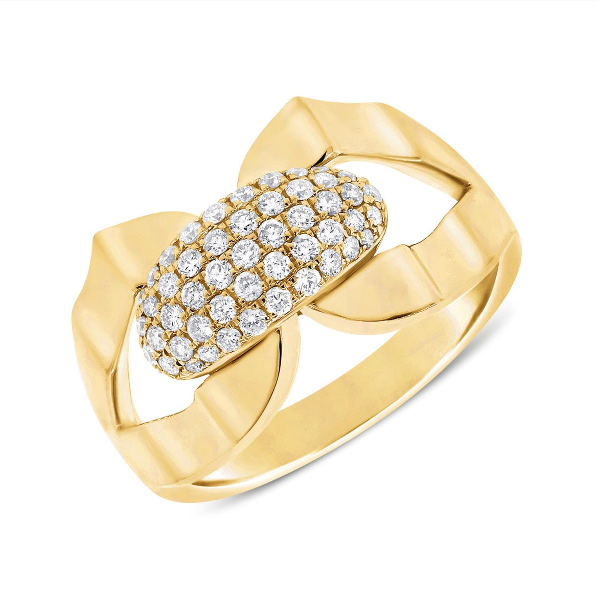 14KT Gold Diamond Emilia Ring
