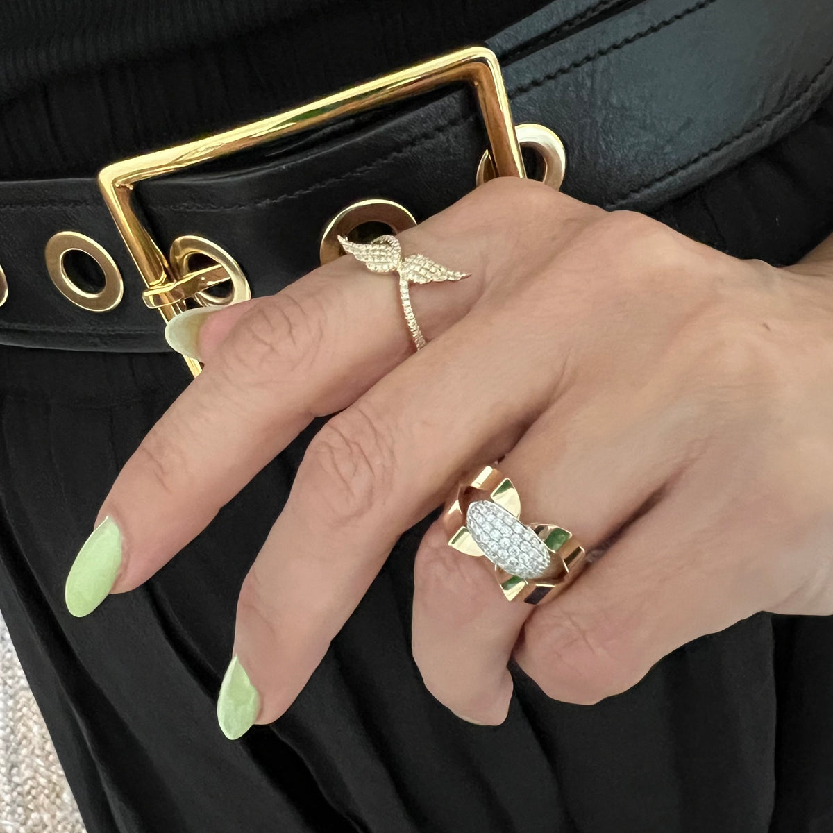 14KT Gold Diamond Emilia Ring