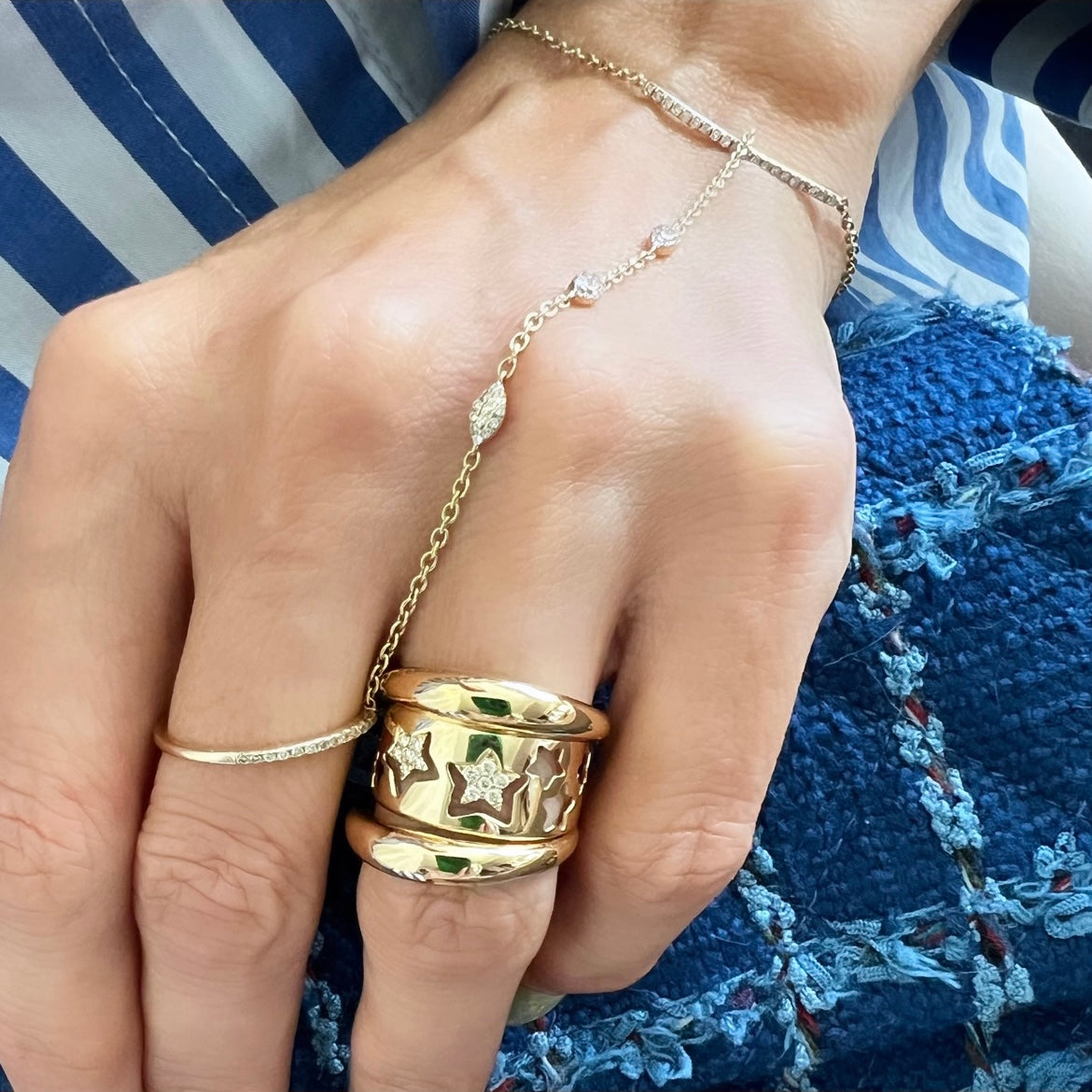 14KT Gold Dome Ring