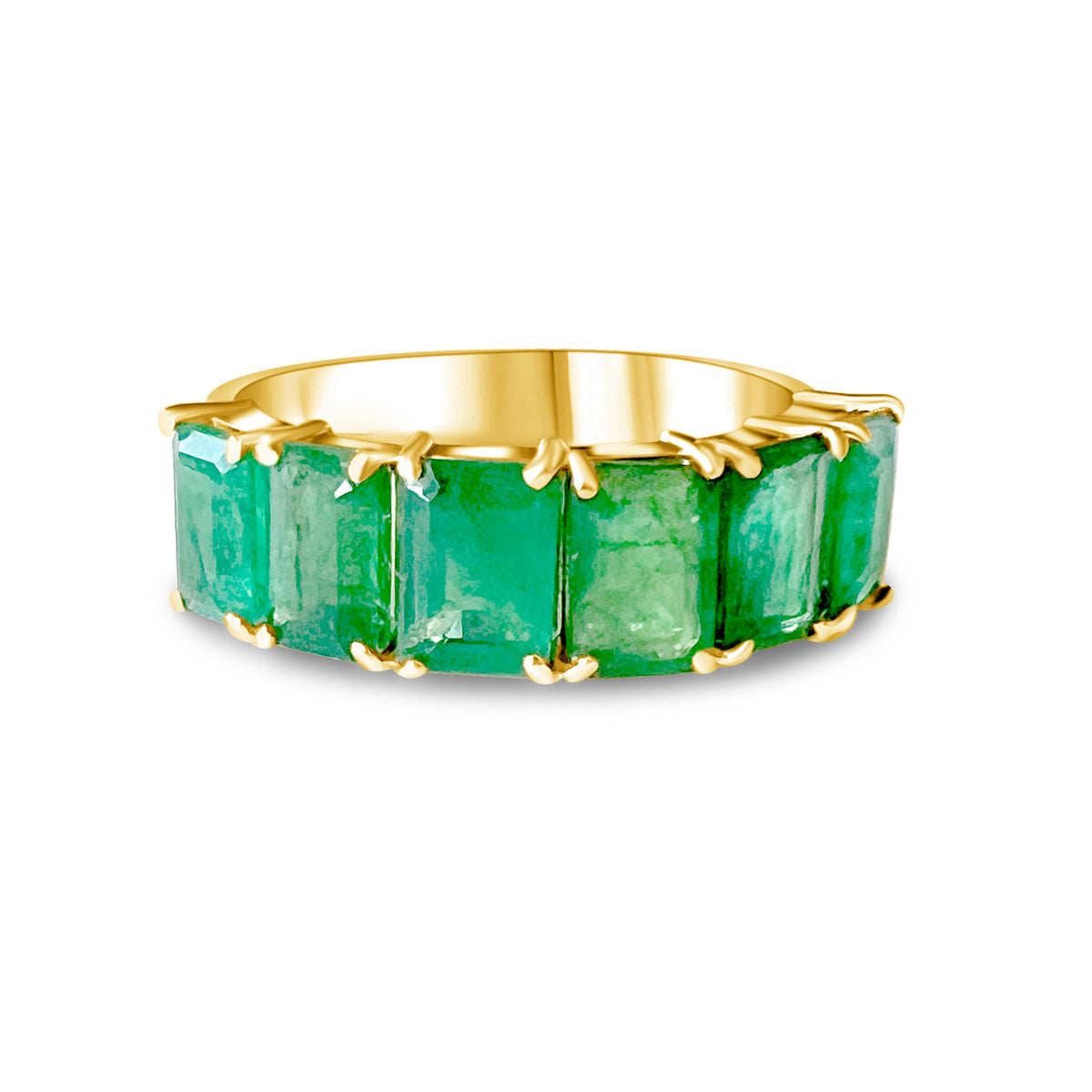 14KT Gold Emerald Romy Ring