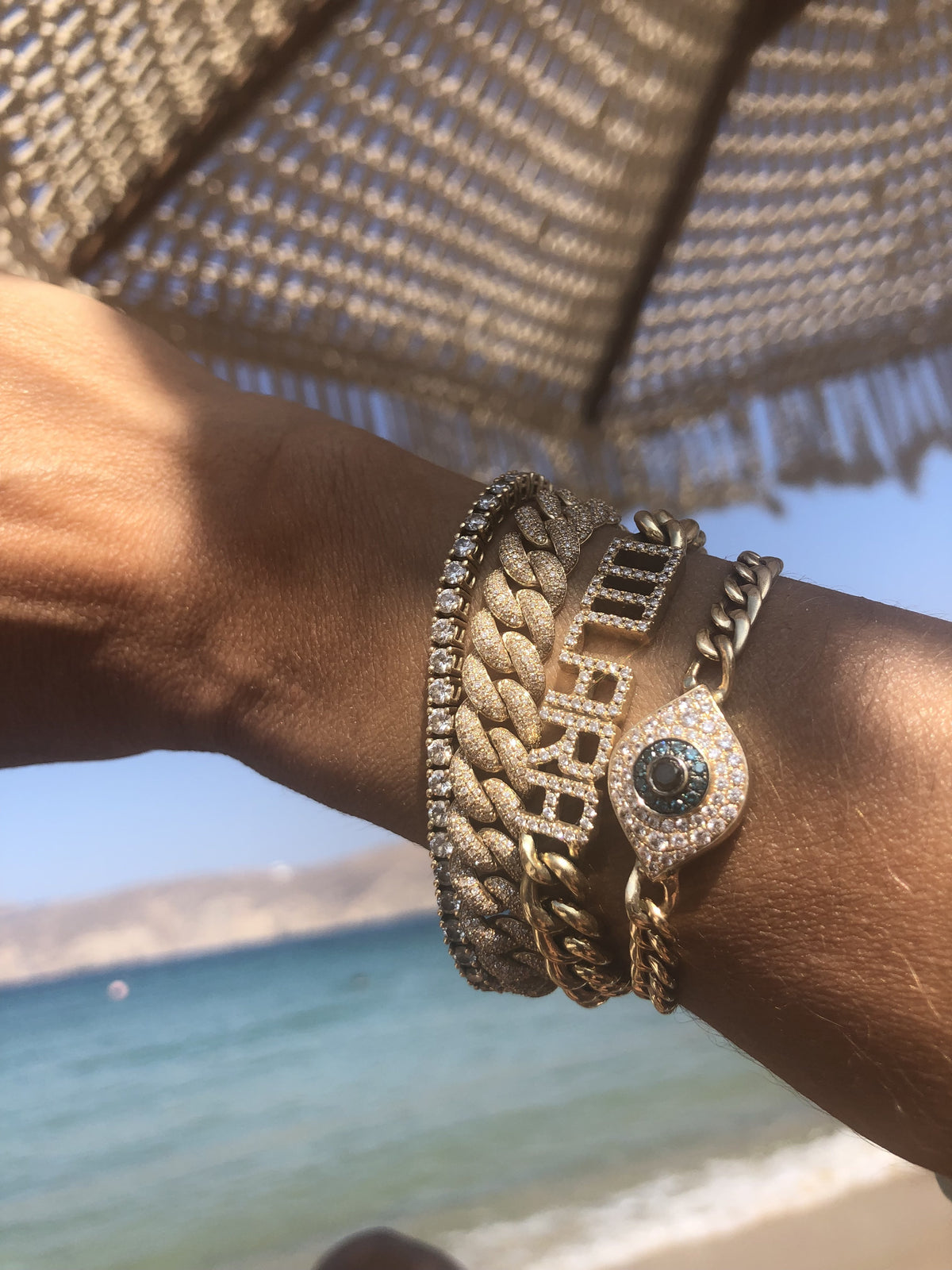 14KT Gold Diamond Luxe Cuban Link Bracelet