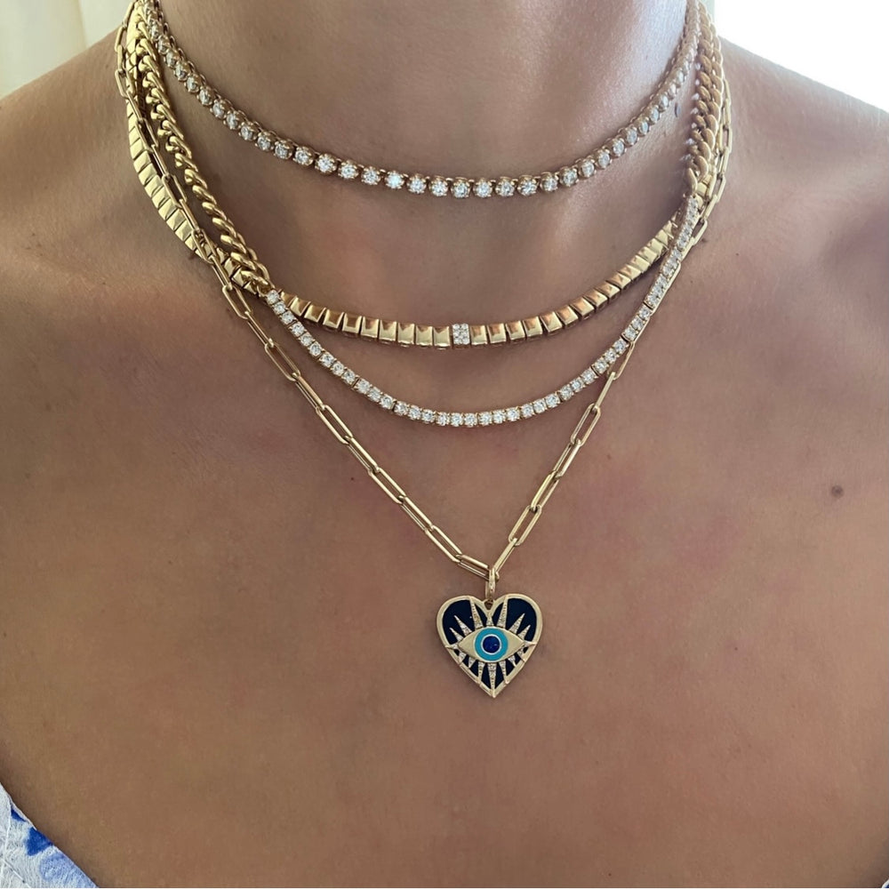 14KT Gold Diamond Mila Necklace