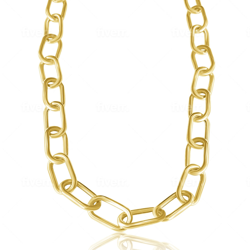 14KT Gold Adele Link Chain Necklace