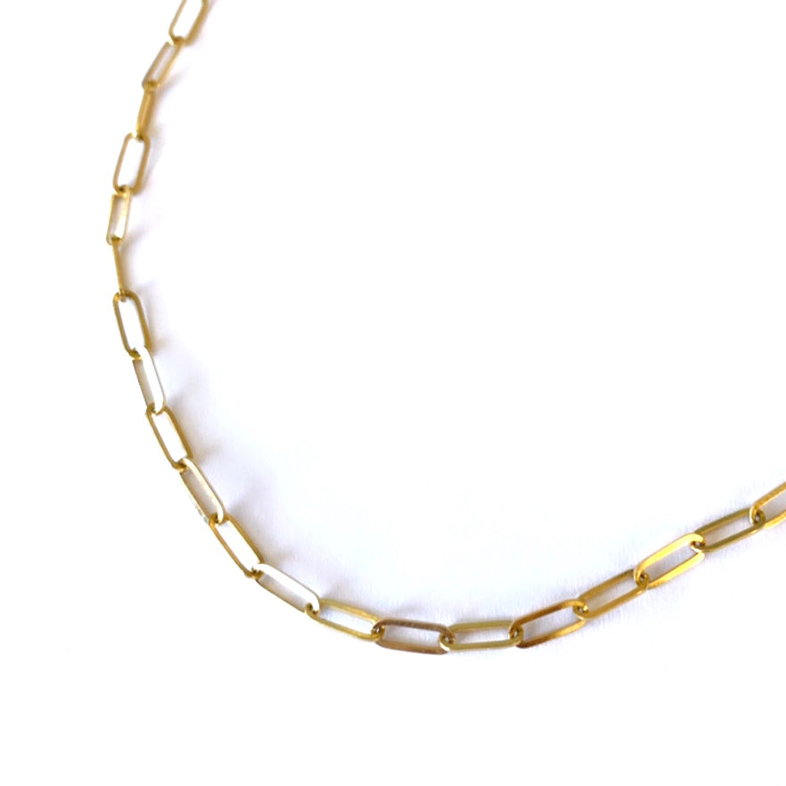 14KT Gold Link Chain Anklet