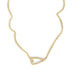 14KT Gold Diamond Mini Heart Necklace