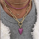 14KT Gold Wren Charm Chain