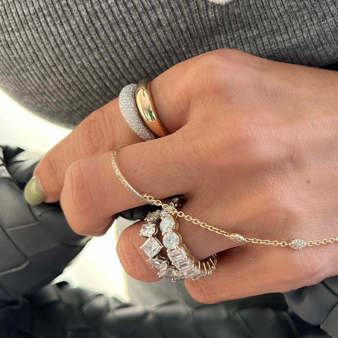 14KT Gold Dome Ring