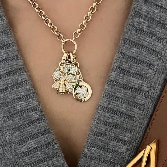14KT Gold Round Openable Clasp