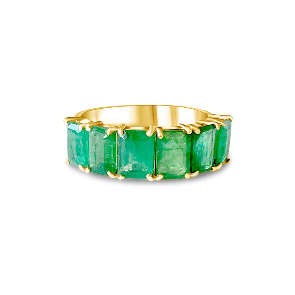 14KT Gold Emerald Romy Ring