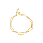 14KT Gold Diamond Alanna Chain Bracelet