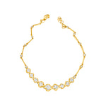 14KT Gold Diamond Lylah Chain Bracelet