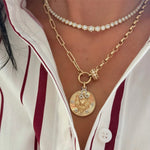 14KT Gold Amaya Multi Link Chain Necklace