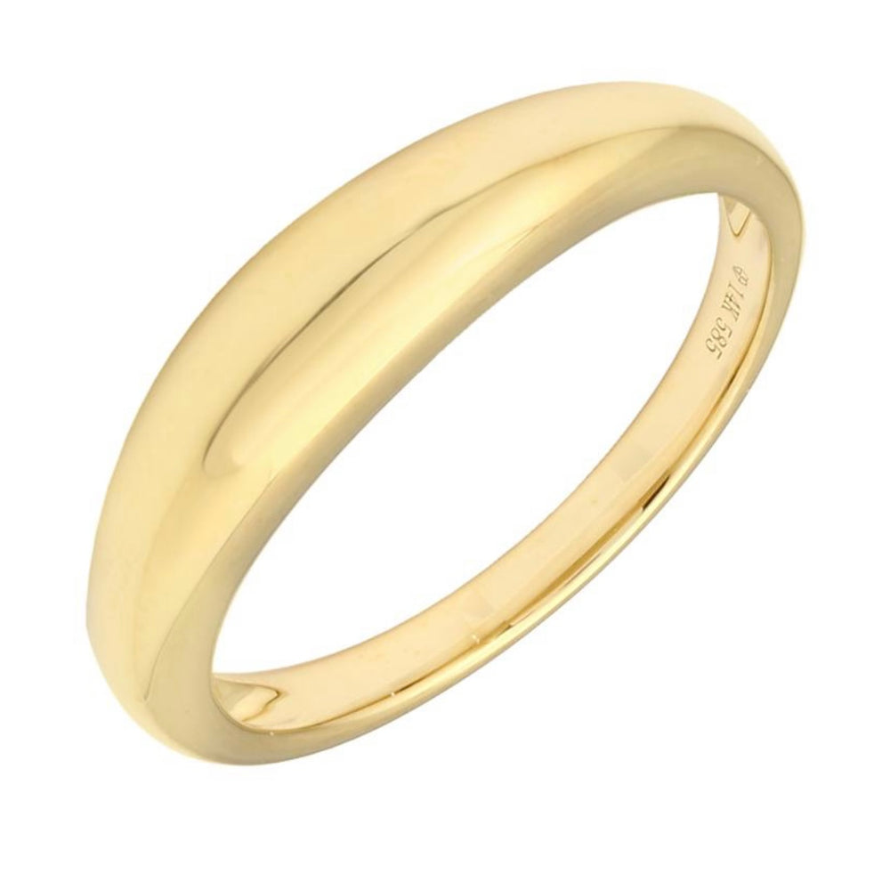 14KT Gold Dome Ring