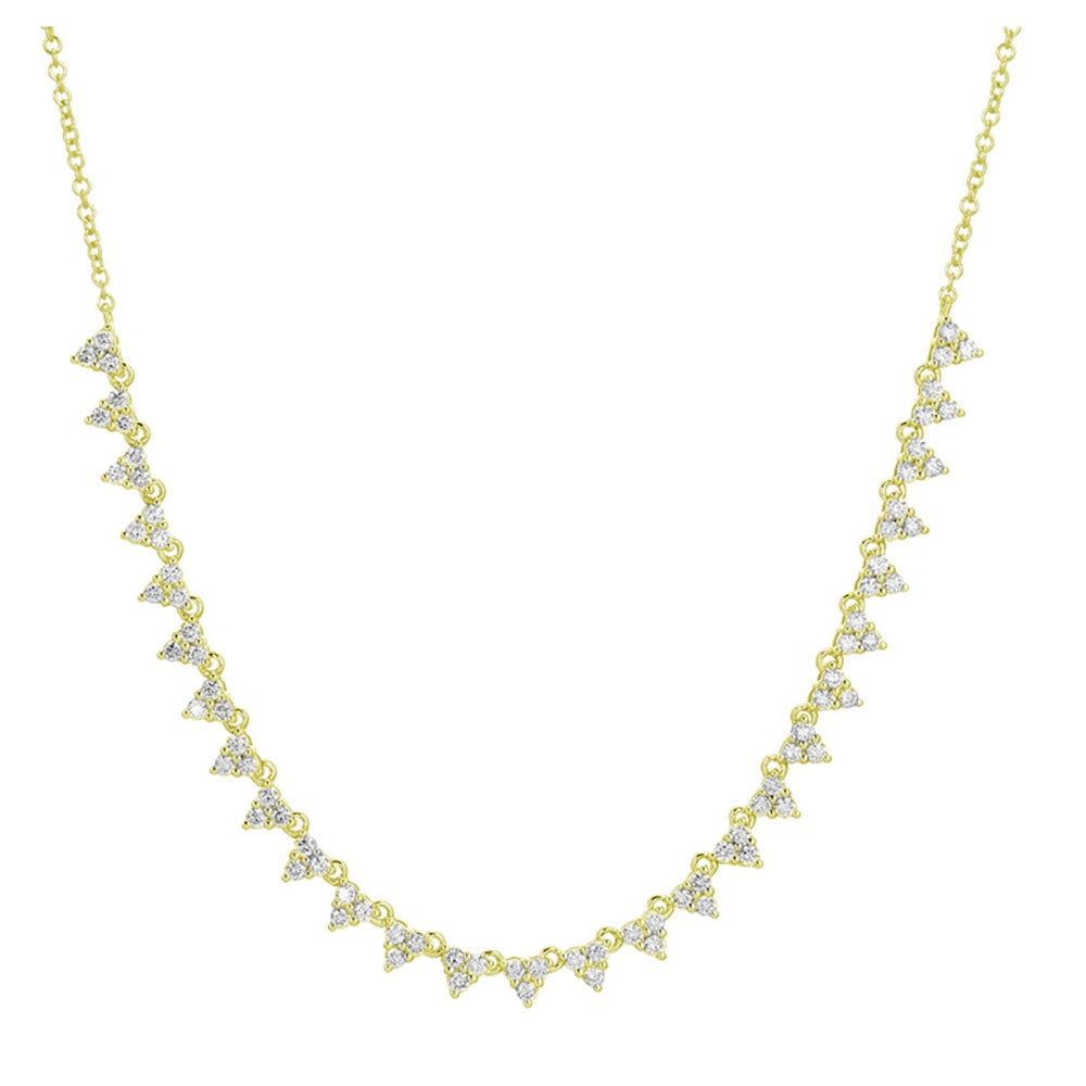 14KT Gold Small Freya Necklace