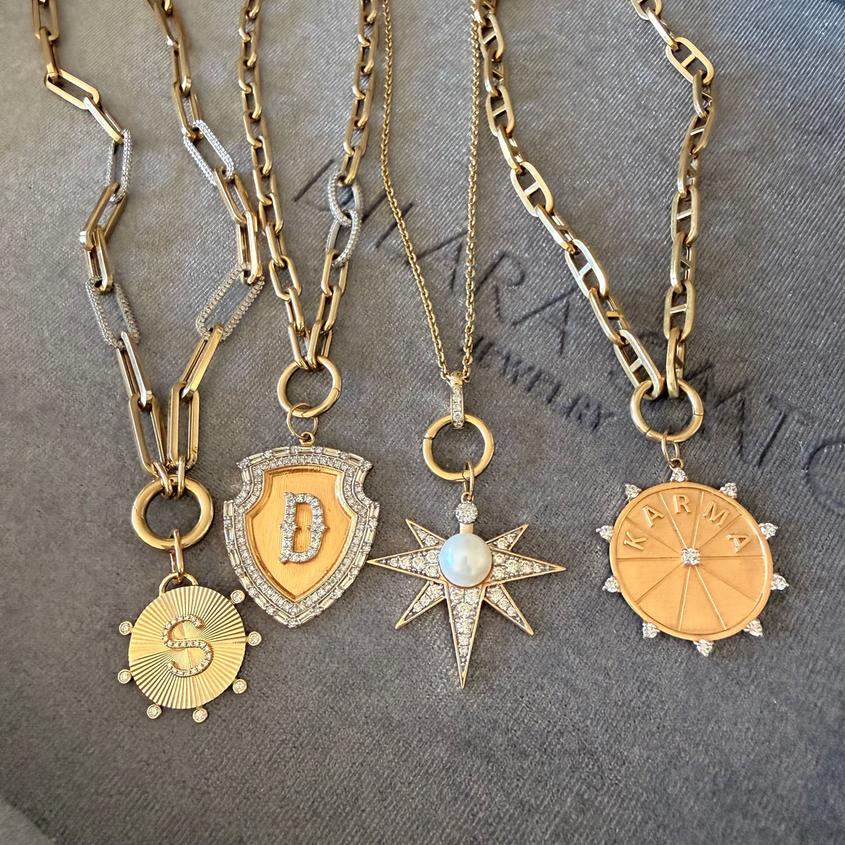 14KT Gold Antalya Chain with Diamond Clasp