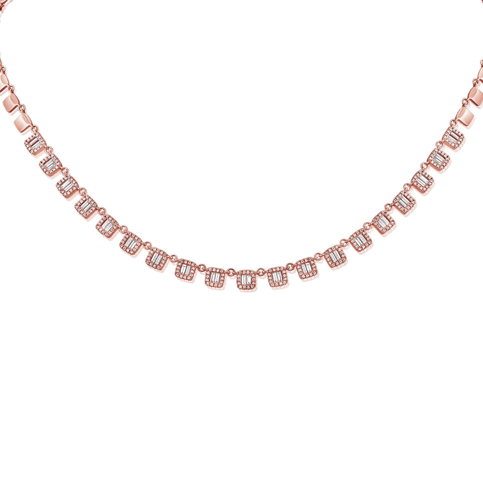 14KT Gold Diamond Vida Luxe Necklace