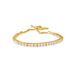 14KT Gold Diamond Nova Slider Tennis Bracelet
