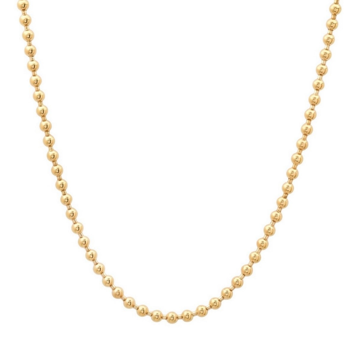 14KT Gold Essential Ball Chain Necklace
