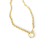 14KT Gold Amaya Multi Link Chain Necklace