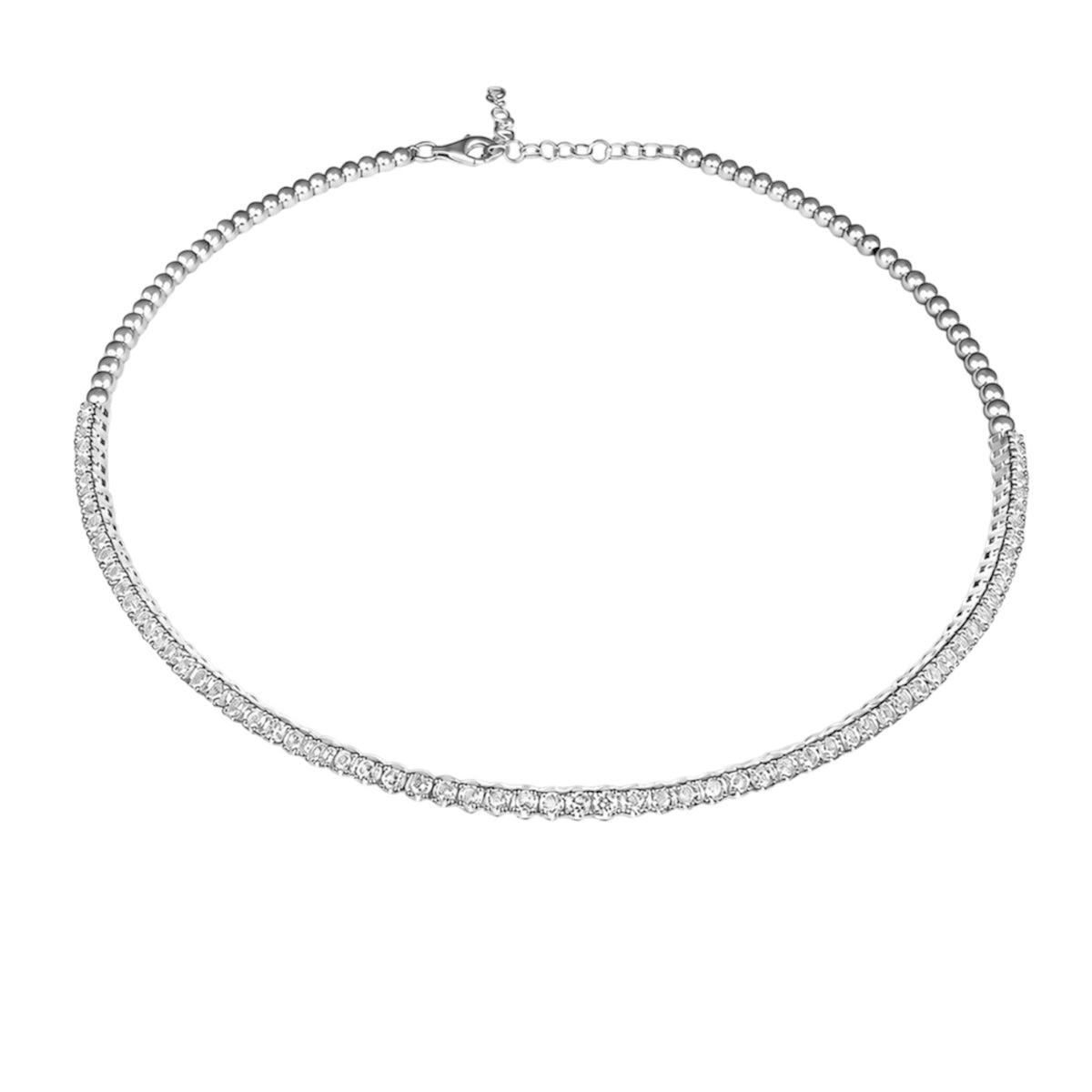 14KT Gold Diamond Choker Necklace