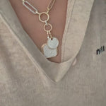 14KT Gold Diamond Luxe Elaine Pendant Charm