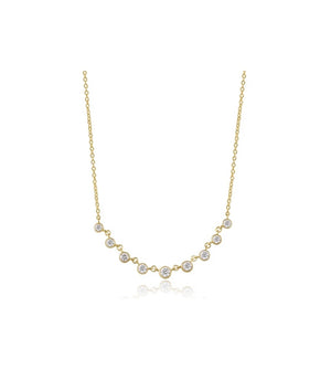 14KT Gold Diamond Mara Necklace
