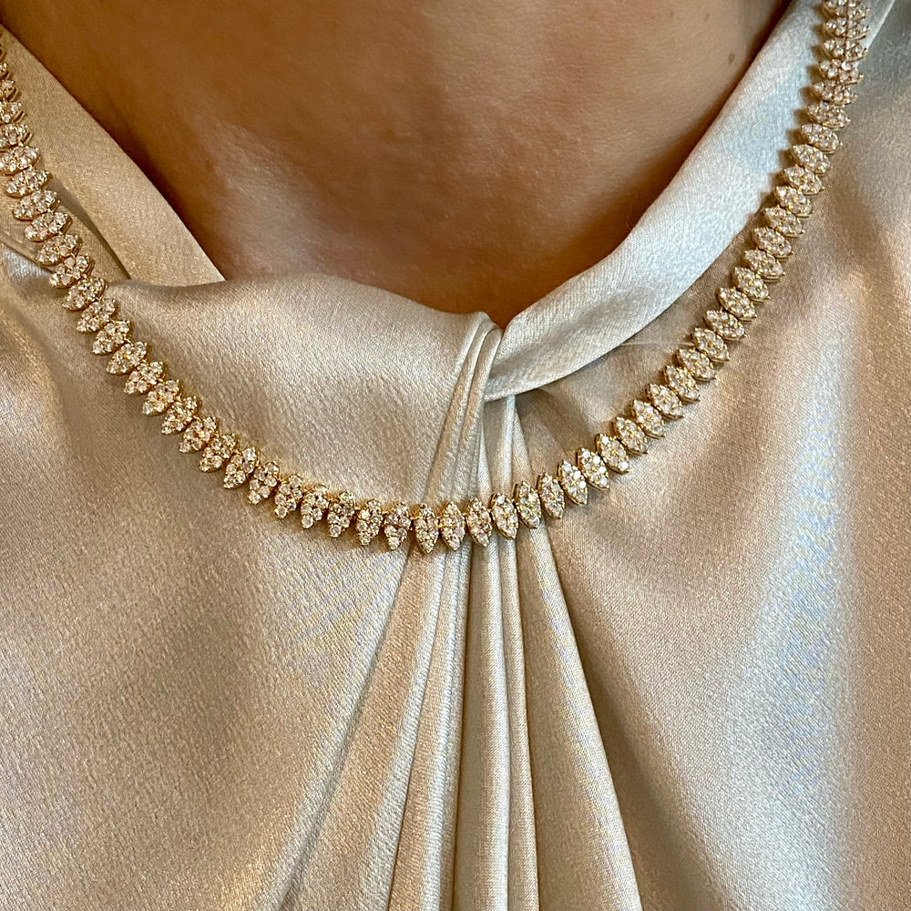 14KT Gold Diamond Luxe Nina Necklace