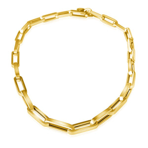 
                
                    Load image into Gallery viewer, 14KT Gold Jumbo Vivian Paperclip Link Chain Necklace
                
            