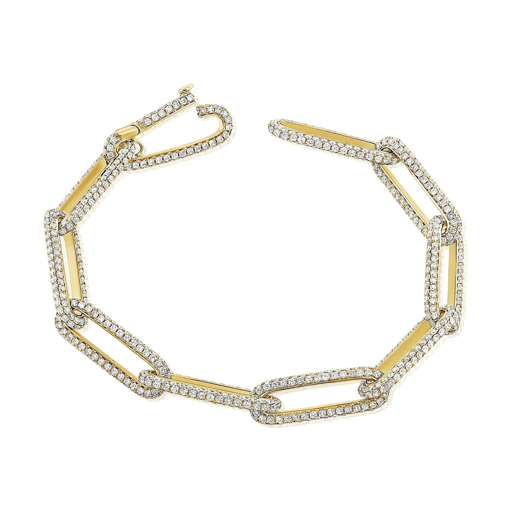14KT Gold Diamond Luxe Alice Bracelet