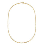 14KT Gold 4ct Diamond Perfect Tennis Necklace