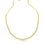 14KT Gold 1.5ct Diamond Choker Tennis Necklace