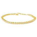 14KT Gold Diamond Emma Tennis Bracelet