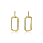 14KT Gold Diamond Elise Earrings