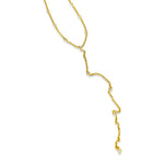 14KT Gold Diamond Cara Lariat Necklace