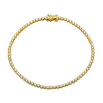 14KT Gold Diamond Louise Tennis Bracelet