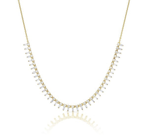 
                
                    Load image into Gallery viewer, 14KT Gold Diamond Alara Necklace
                
            
