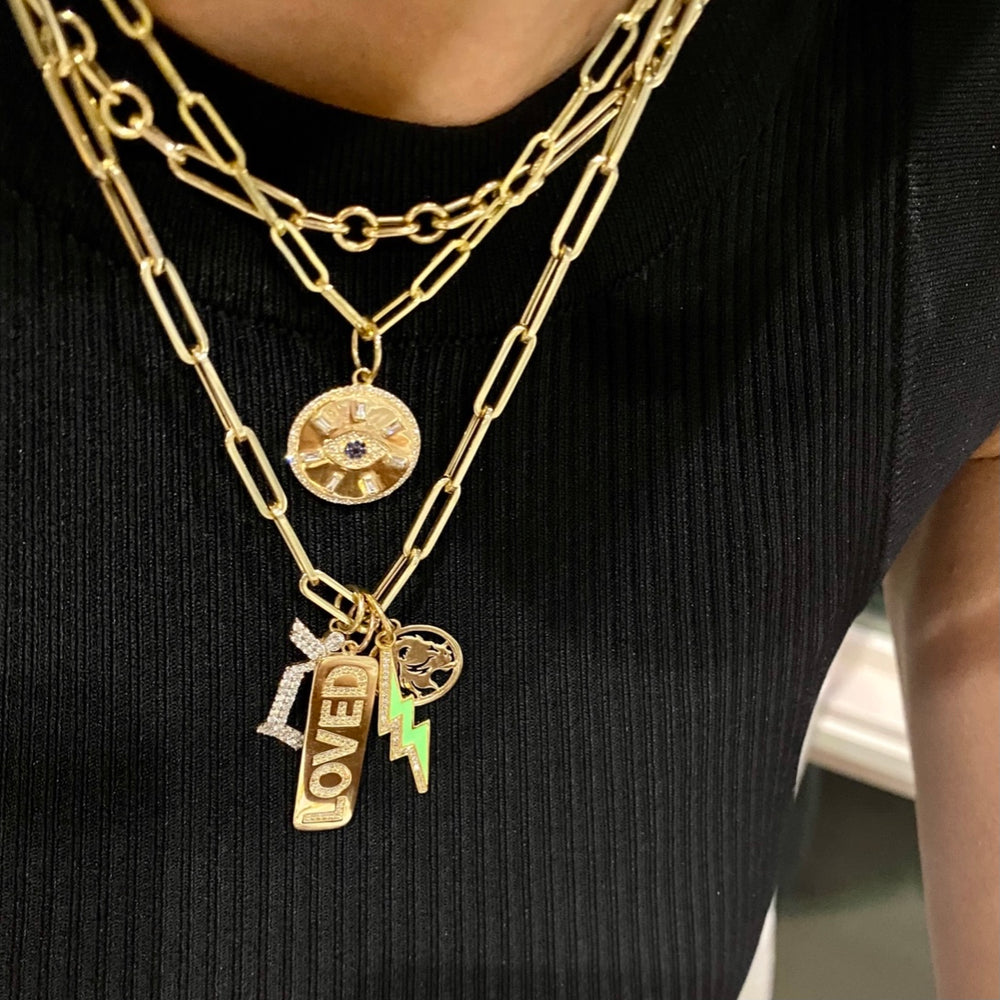 14KT Gold Francois Multi Link Chain Necklace