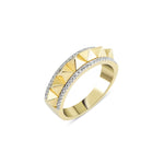 14KT Gold Spike Diamond Ring, NEW - DilaraSaatci