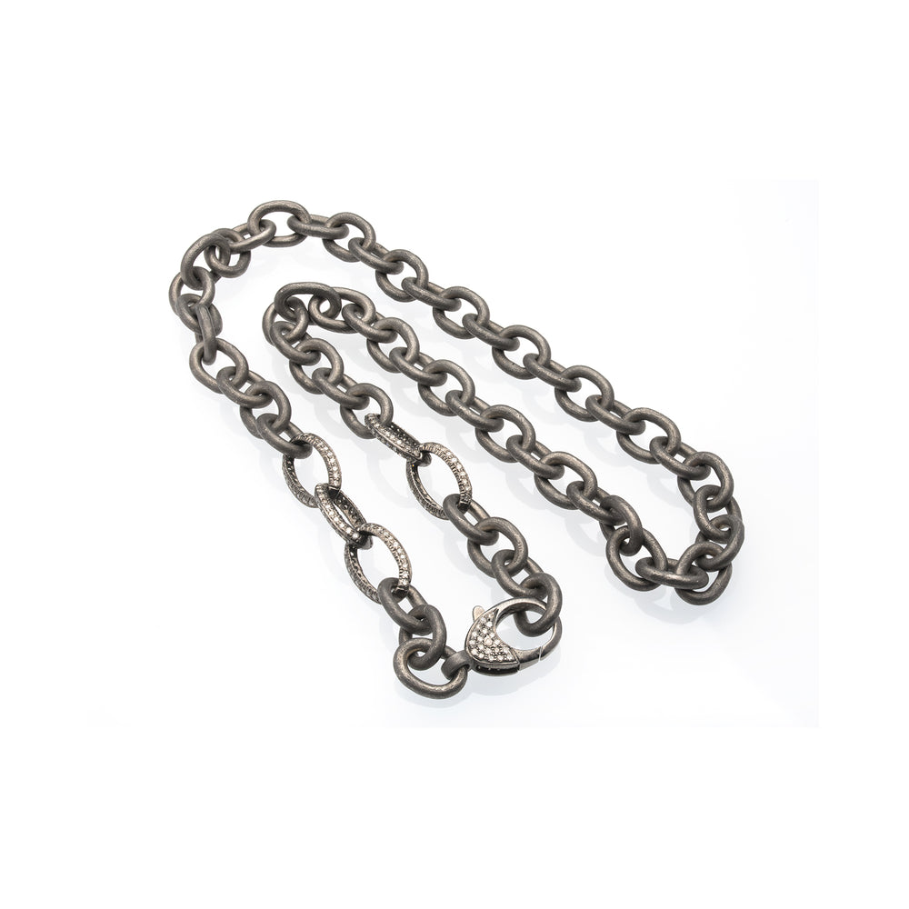 Chain With 5 Diamond Links - DilaraSaatci
