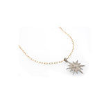Diamond Starburst Necklace - DilaraSaatci