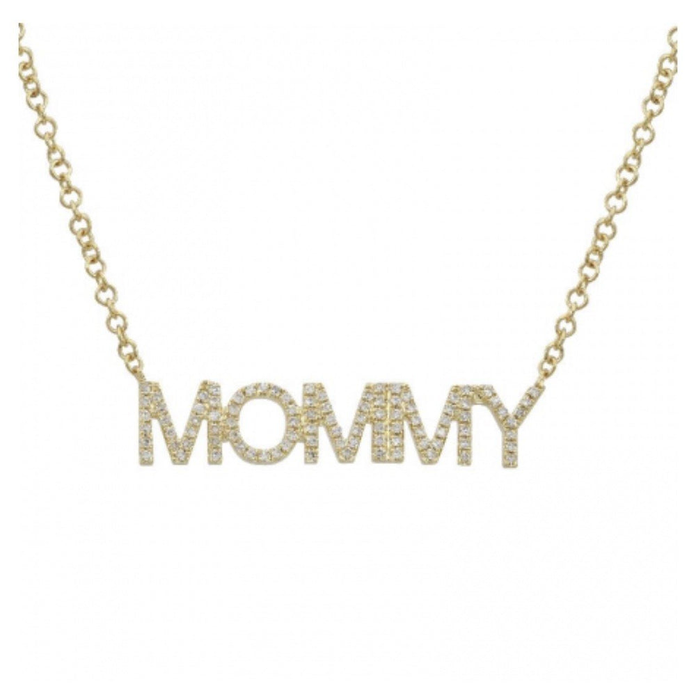 14KT  Gold Diamond Mommy Ring - DilaraSaatci